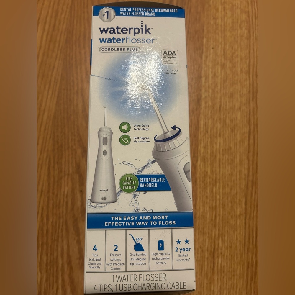 Waterpik cordless plus waterflosser